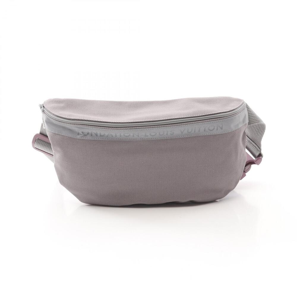 Louis Vuitton Fondation Waist Bag Body Canvas Gray